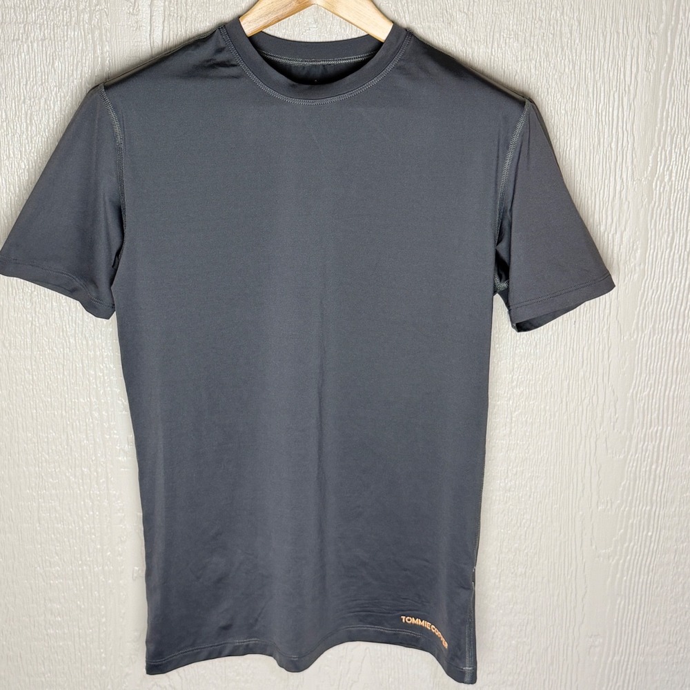 Tommie Copper Cool Copper Compression Shirt Mens XL Gray Short Sleeve Athletic
